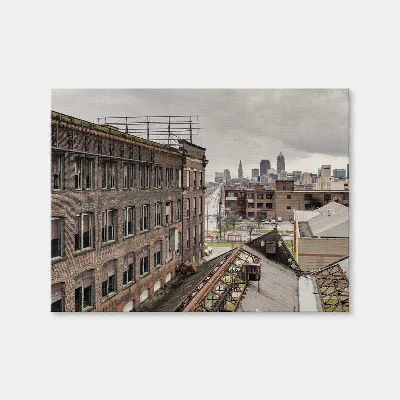 AUTO-MOCKUP WHITE | Warner & Swasey Overlooking Cleveland | 1 Piece | Gallery Wrap | group=4x3