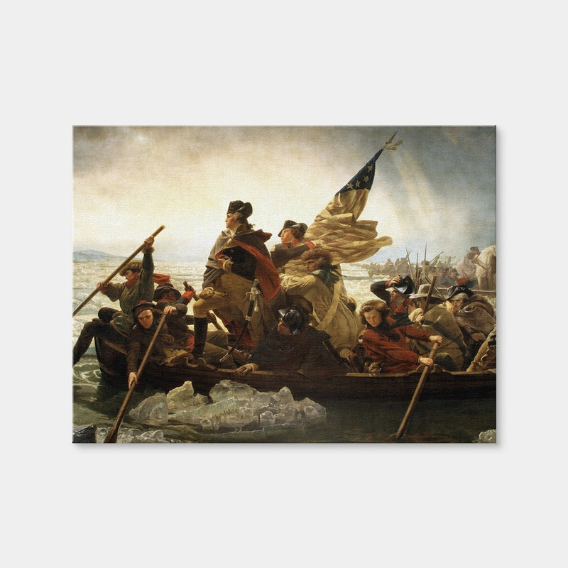 AUTO-MOCKUP WHITE | Washington Crossing the Delaware | 1 Piece | Gallery Wrap Canvas | group=4x3