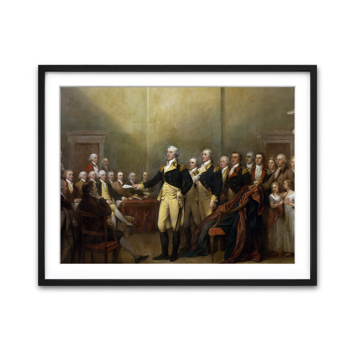 Framed Print 4x3 Black