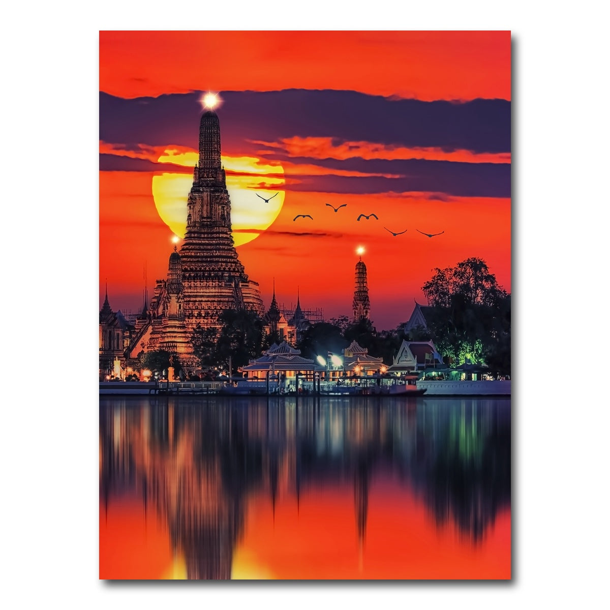 Wat Arun Ratchawararam Wall Art