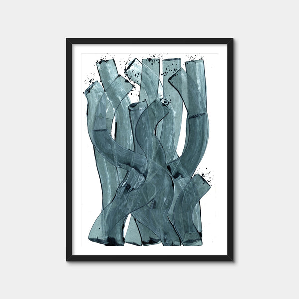 Water Paint Wall Art — Framed Print Format preview
