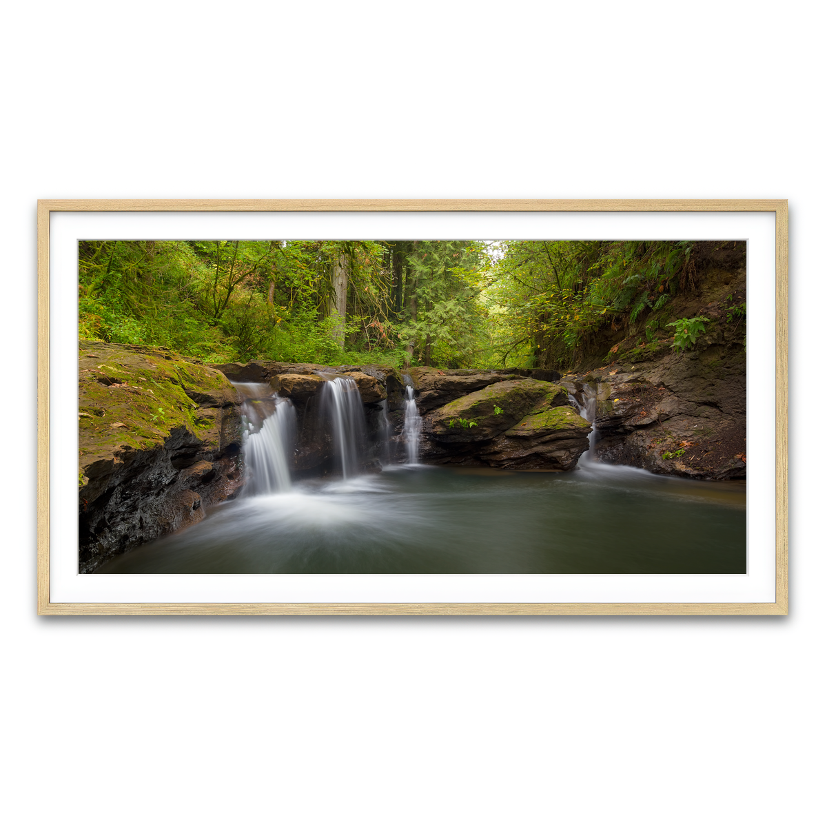 Framed Print 2x1 Natural