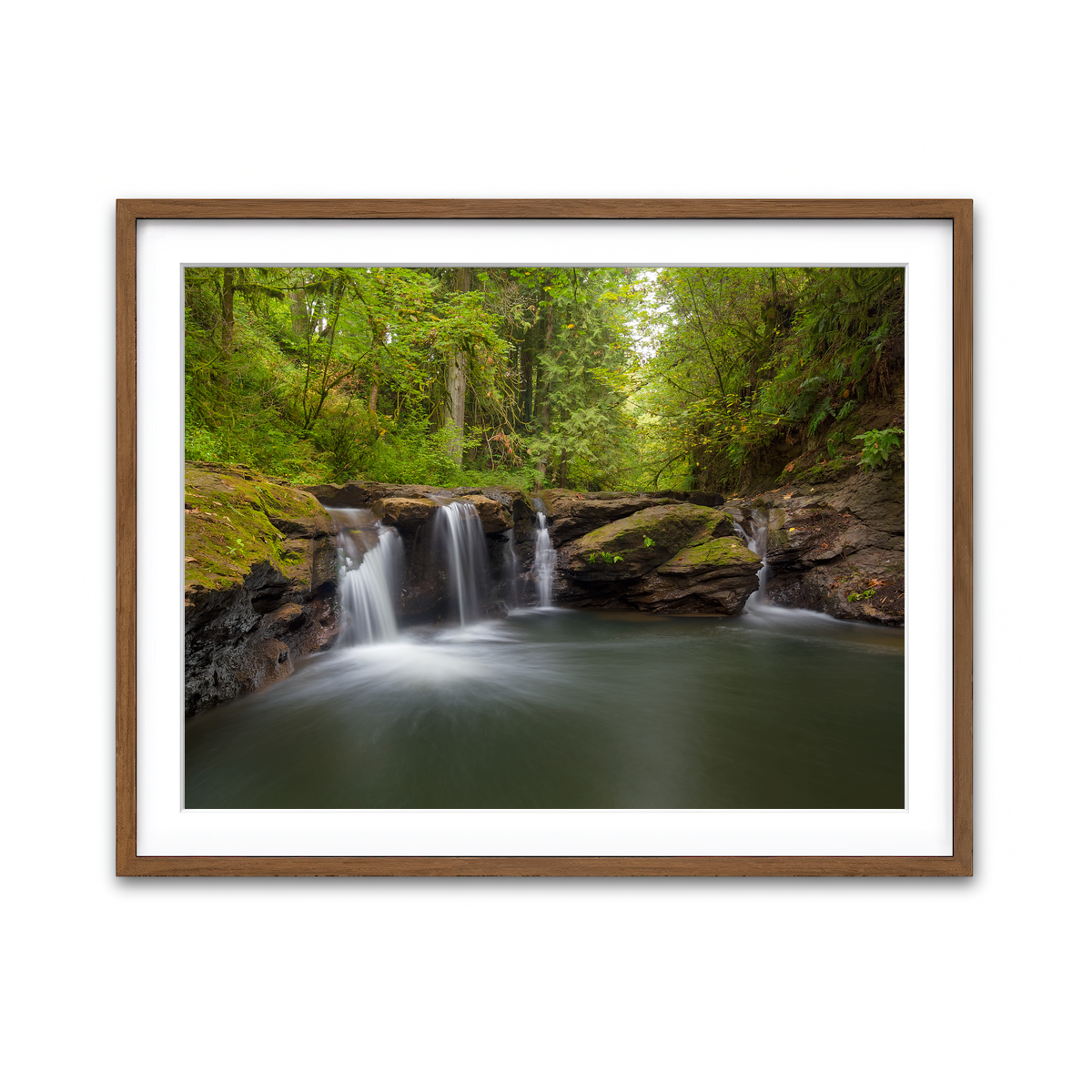 Framed Print 4x3 Walnut