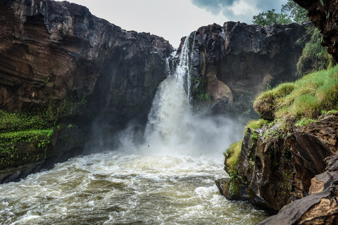 Waterfall of Rio Farinha - Brazil Wall Art