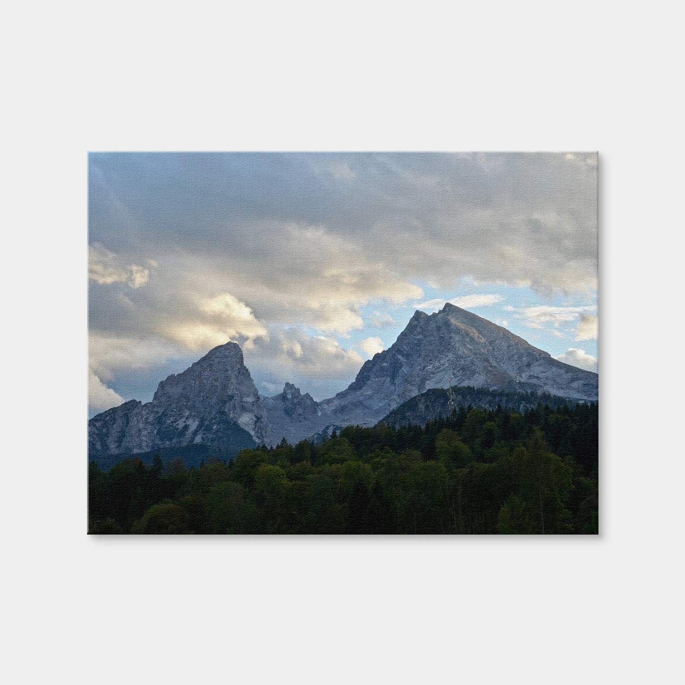 AUTO-MOCKUP WHITE | Watzmann Mountain | 1 Piece | Gallery Wrap | group=4x3