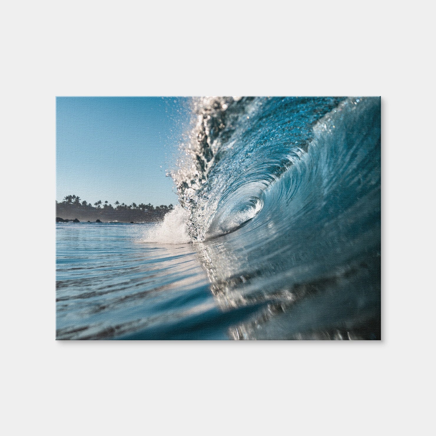 AUTO-MOCKUP WHITE | Wave | 1 Piece | Gallery Wrap | group=4x3