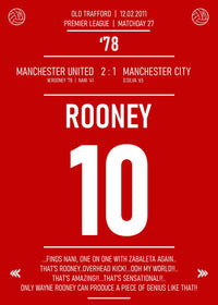 Wayne Rooney Wall Art
