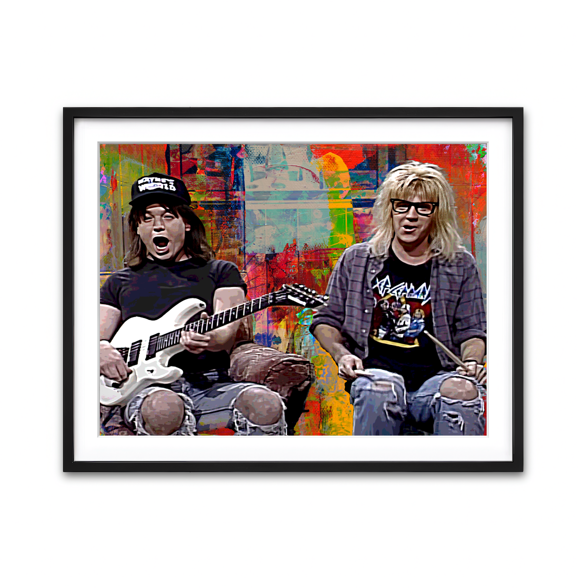 Framed Print 4x3 Black