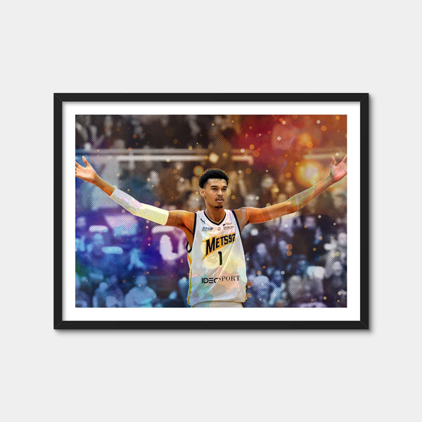 Wembanyama Wall Art — Framed Print Format preview