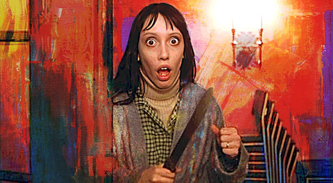 Wendy Terrified Wall Art