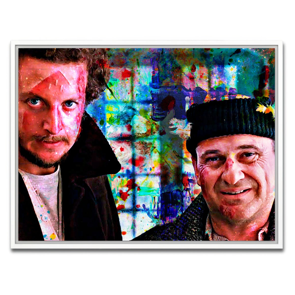 AUTO-MOCKUP WHITE | Wet Bandits | 1 Piece | White Framed Canvas | group=4x3