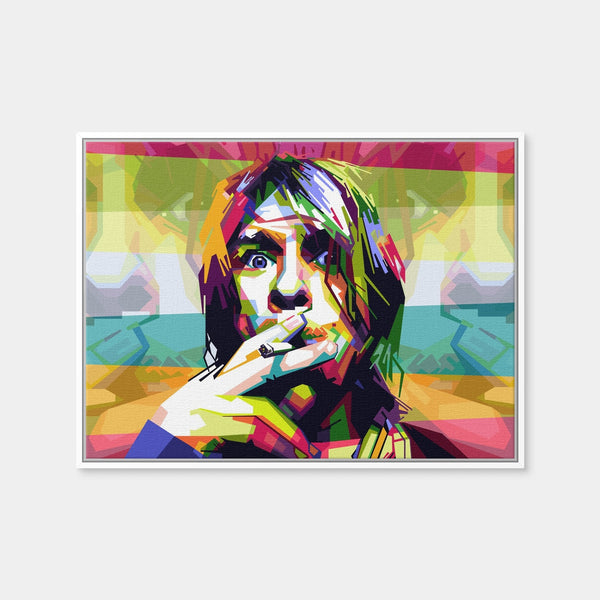 Whatever Nevermind Wall Art — Framed Canvas Format preview