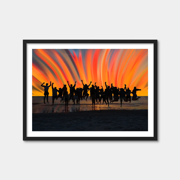When I Say Jump Wall Art — Framed Print Format preview