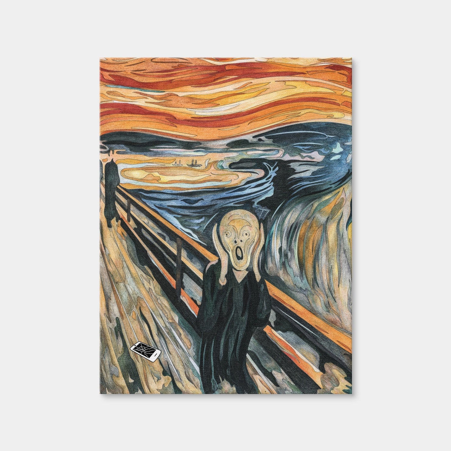 AUTO-MOCKUP WHITE | When In Doubt - Scream | 1 Piece | Gallery Wrap | group=3x4