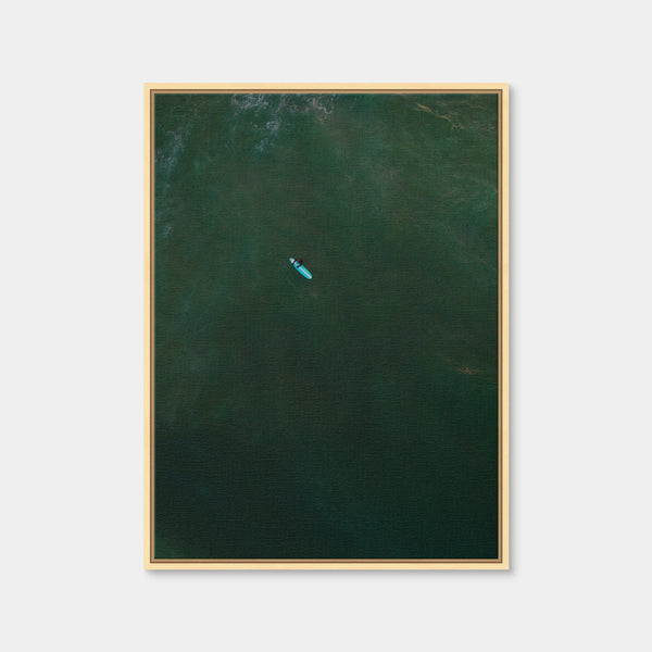 When the Ocean Asks Again Wall Art — Framed Canvas Format preview