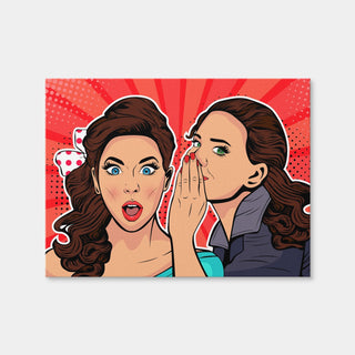 AUTO-MOCKUP WHITE | Whispering Gossip | 1 Piece | Gallery Wrap | group=4x3