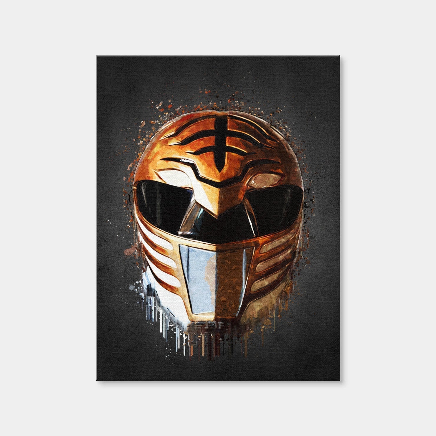 AUTO-MOCKUP WHITE | White Ranger Portrait | 1 Piece | Gallery Wrap | group=3x4