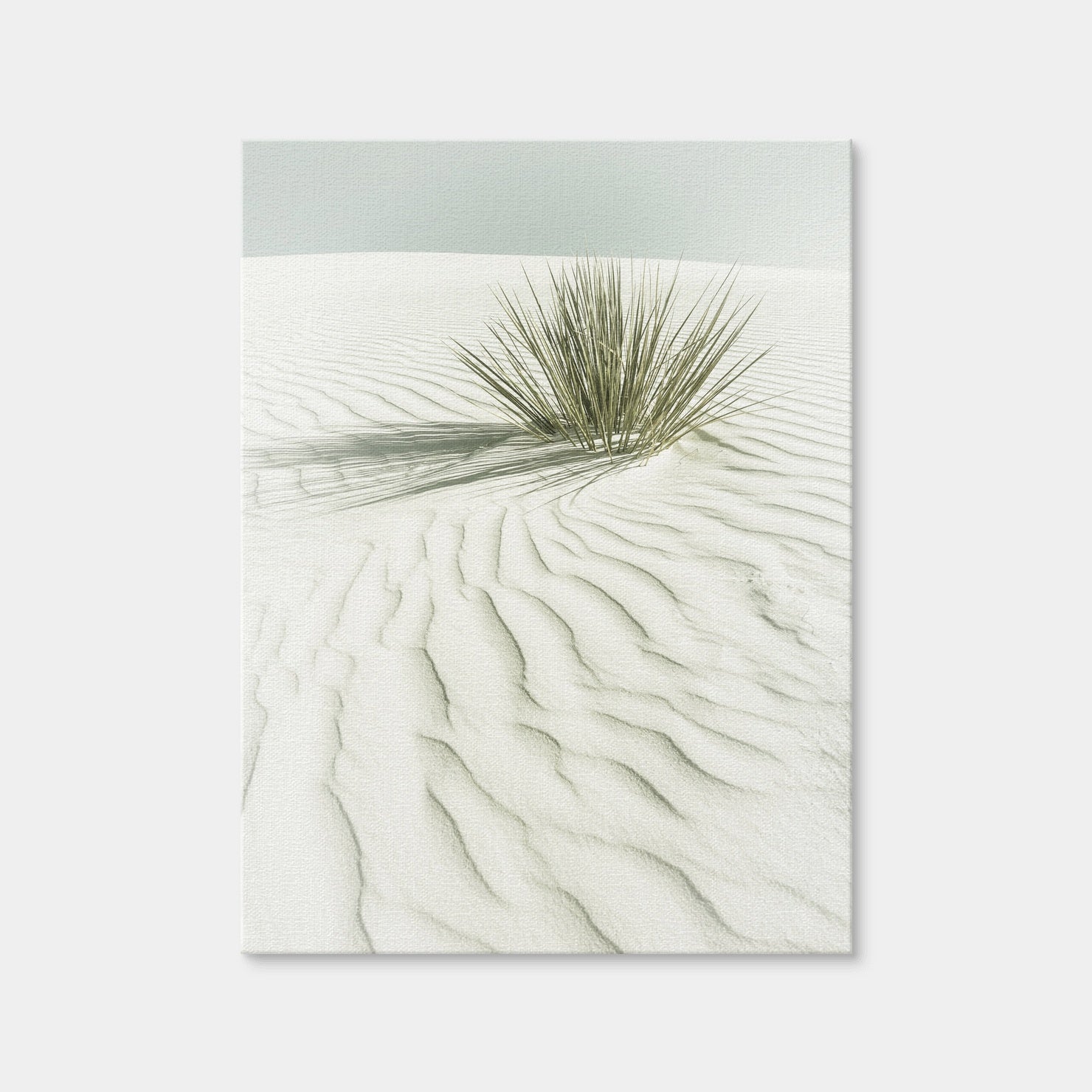 AUTO-MOCKUP WHITE | White Sands Idyllic Scenery | 1 Piece | Gallery Wrap | group=3x4