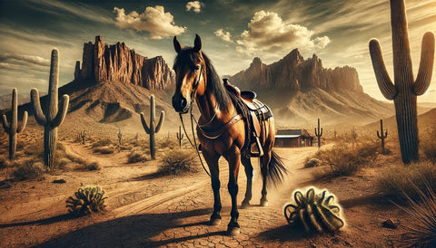 Wild West Quarter Horse Wall Art