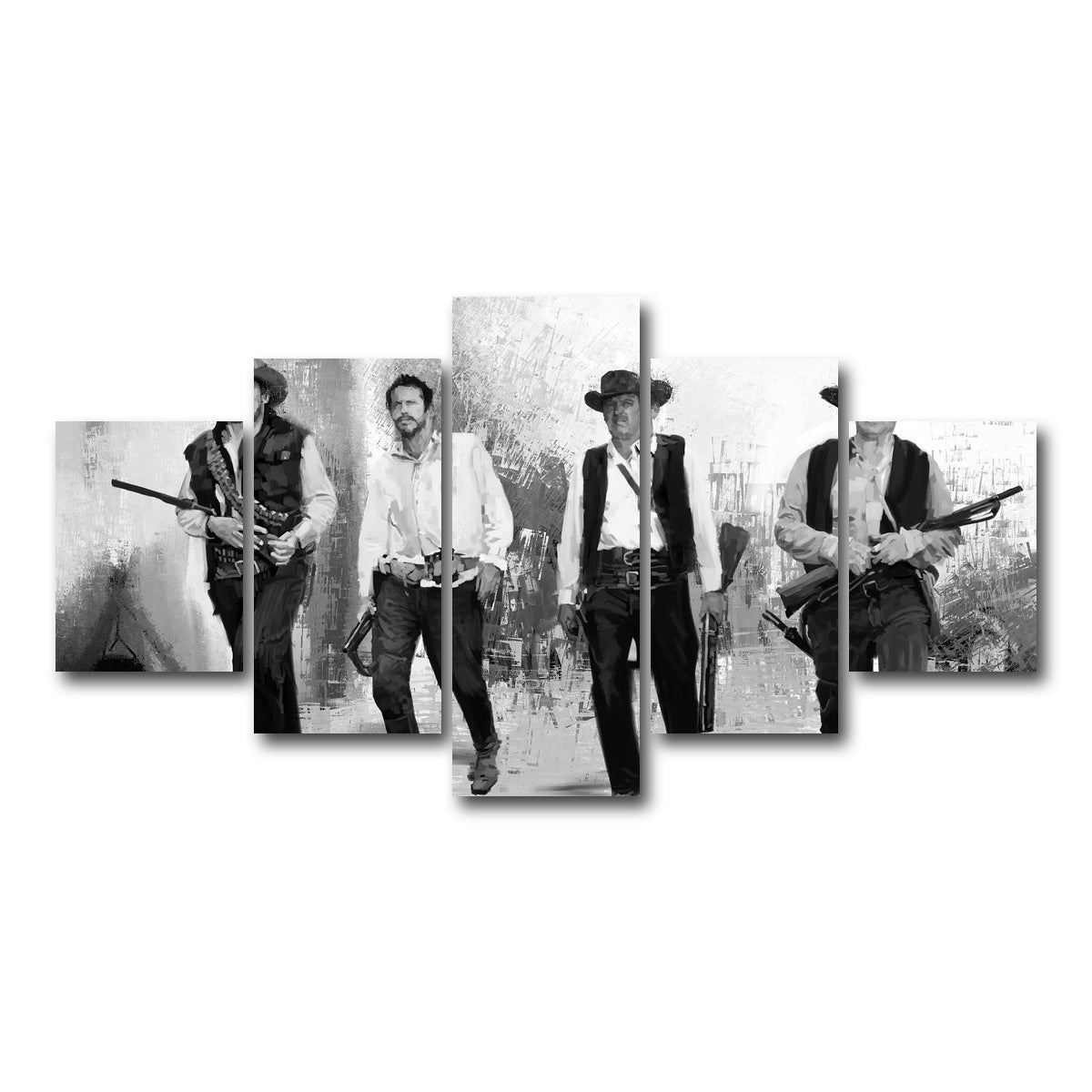 AUTO-MOCKUP WHITE | Wild | 5 Piece | Gallery Wrap Canvas | group=5_short