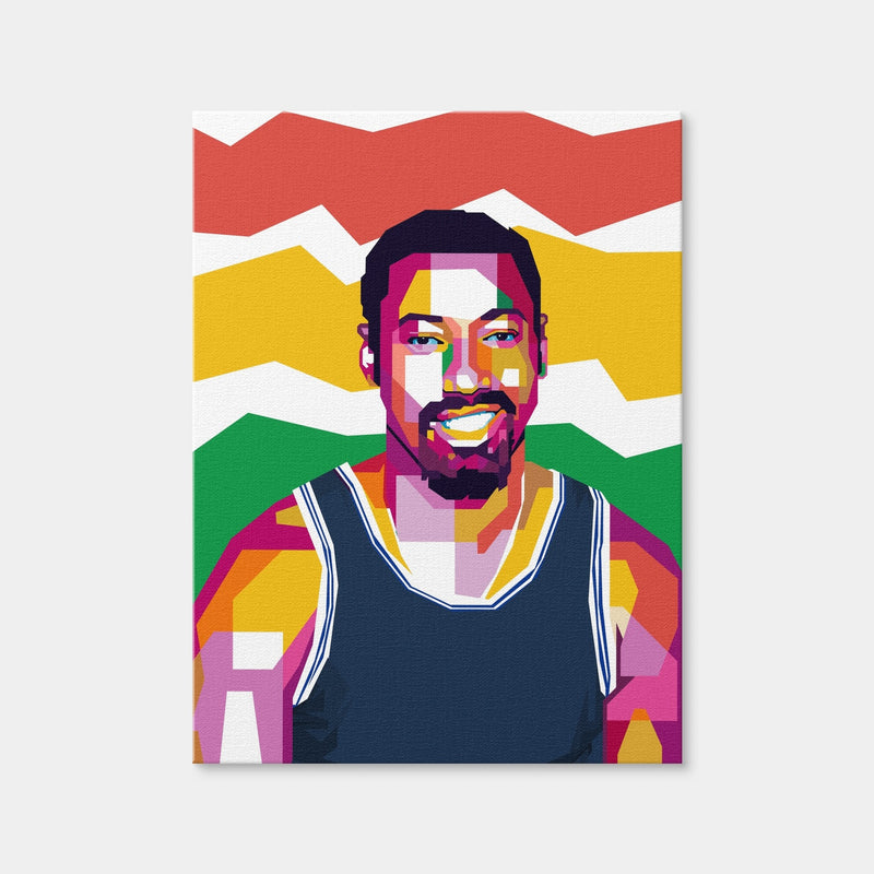 AUTO-MOCKUP WHITE | Wilt Chamberlain 2 | 1 Piece | Gallery Wrap | group=3x4