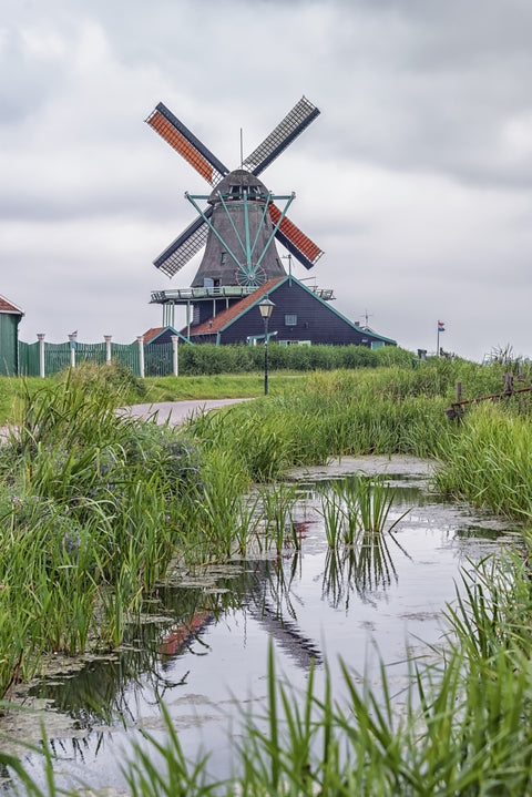 Windmill In Holland Wall Art