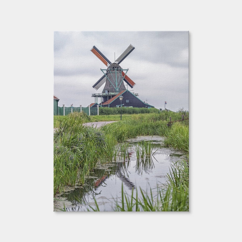 AUTO-MOCKUP WHITE | Windmill In Holland | 1 Piece | Gallery Wrap | group=3x4