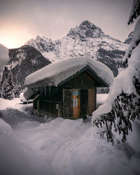 Winter Cabin Wall Art