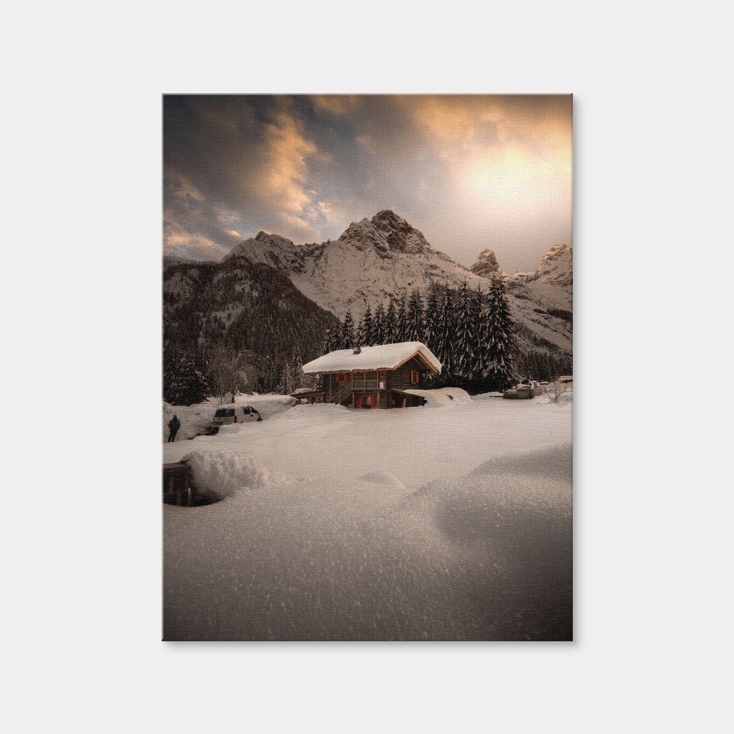 AUTO-MOCKUP WHITE | Winter II | 1 Piece | Gallery Wrap | group=3x4