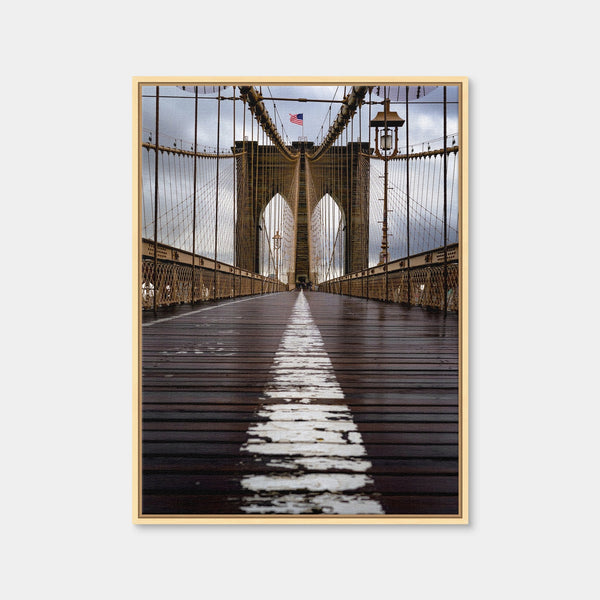 Winter Squal Wall Art — Framed Canvas Format preview