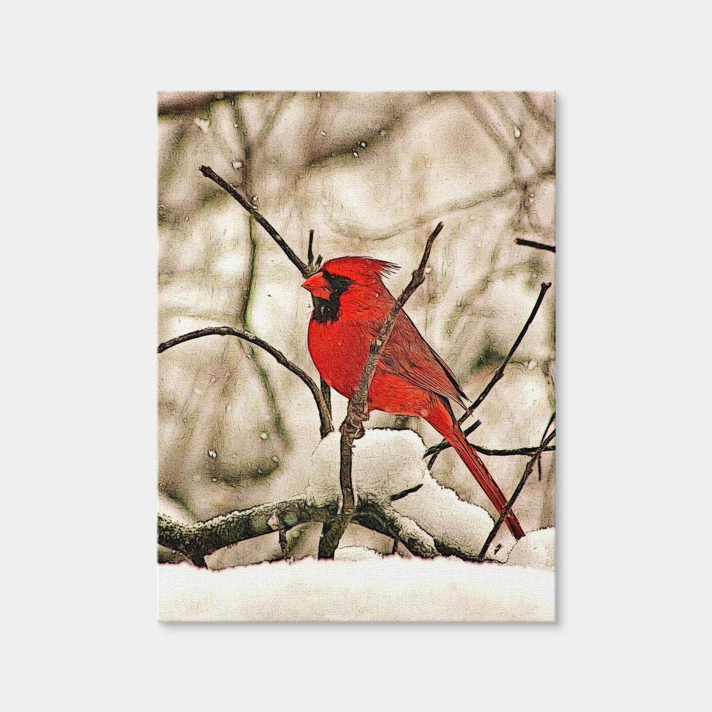 AUTO-MOCKUP WHITE | Winter's Perch | 1 Piece | Gallery Wrap | group=3x4