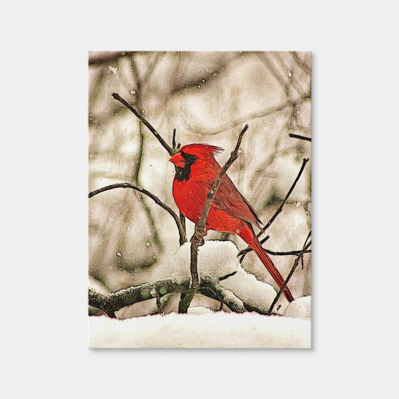 AUTO-MOCKUP WHITE | Winter's Perch | 1 Piece | Gallery Wrap | group=3x4