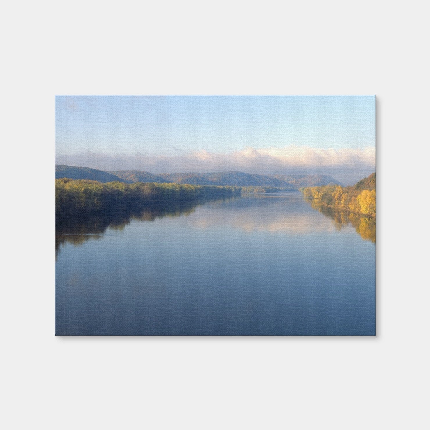 AUTO-MOCKUP WHITE | Wisconsin River | 1 Piece | Gallery Wrap Canvas | group=4x3