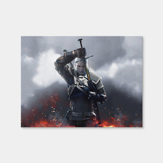 AUTO-MOCKUP WHITE | Witcher | 1 Piece | Gallery Wrap | group=4x3