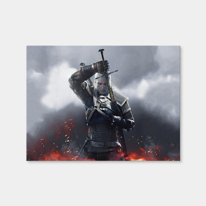 AUTO-MOCKUP WHITE | Witcher | 1 Piece | Gallery Wrap | group=4x3