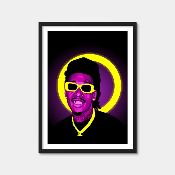 Wiz Khalifa Wall Art — Framed Print Format preview