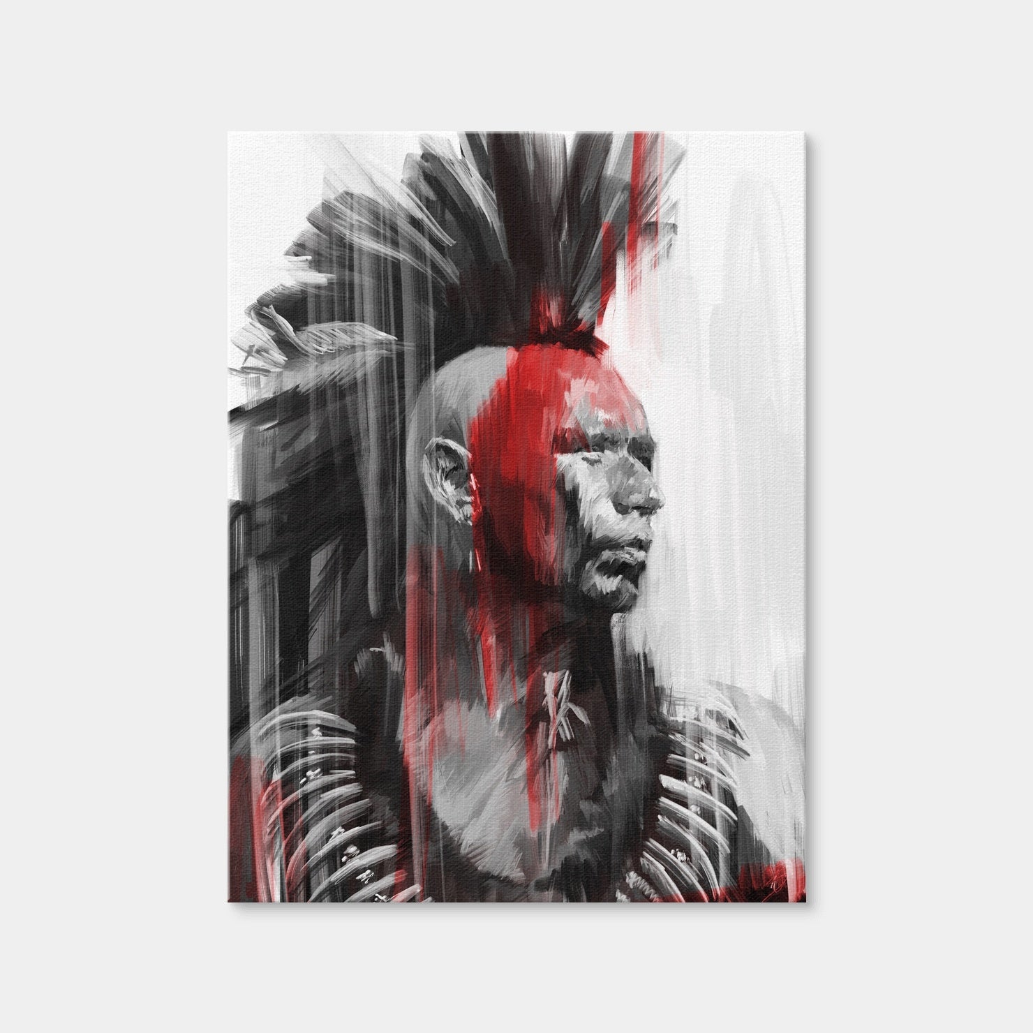 AUTO-MOCKUP WHITE | Wolves | 1 Piece | Gallery Wrap | group=3x4