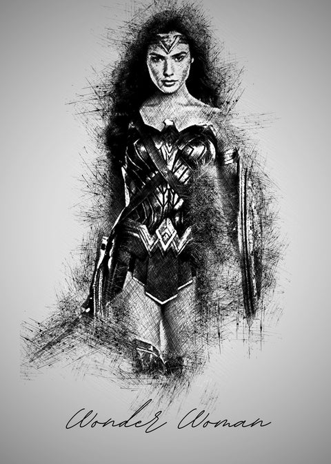 Wonder Woman Wall Art