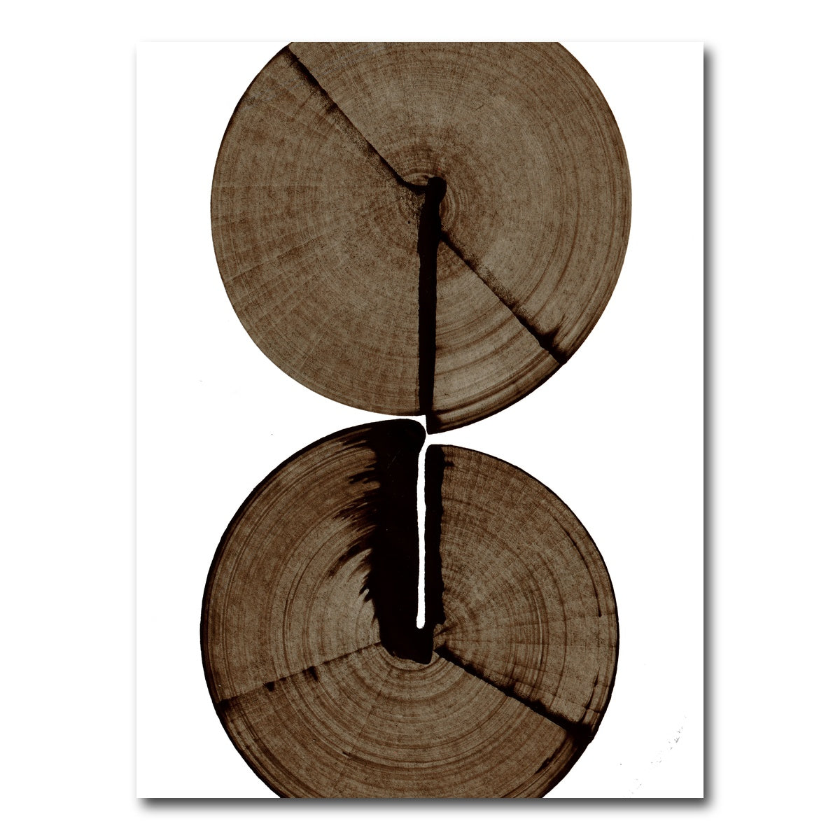 Wood Cracks Wall Art