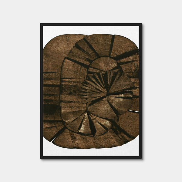 Wooden Dimension Wall Art — Framed Canvas Format preview