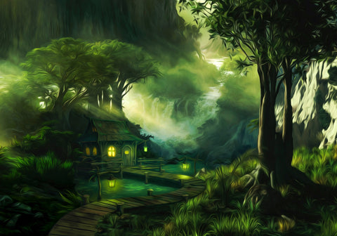 Woodland Cottage Wall Art