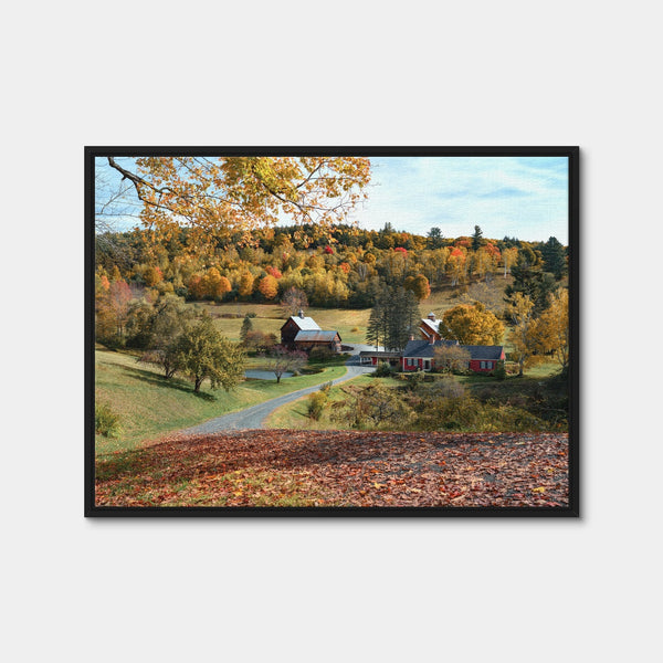 Woodstock Farmstead Wall Art — Framed Canvas Format preview