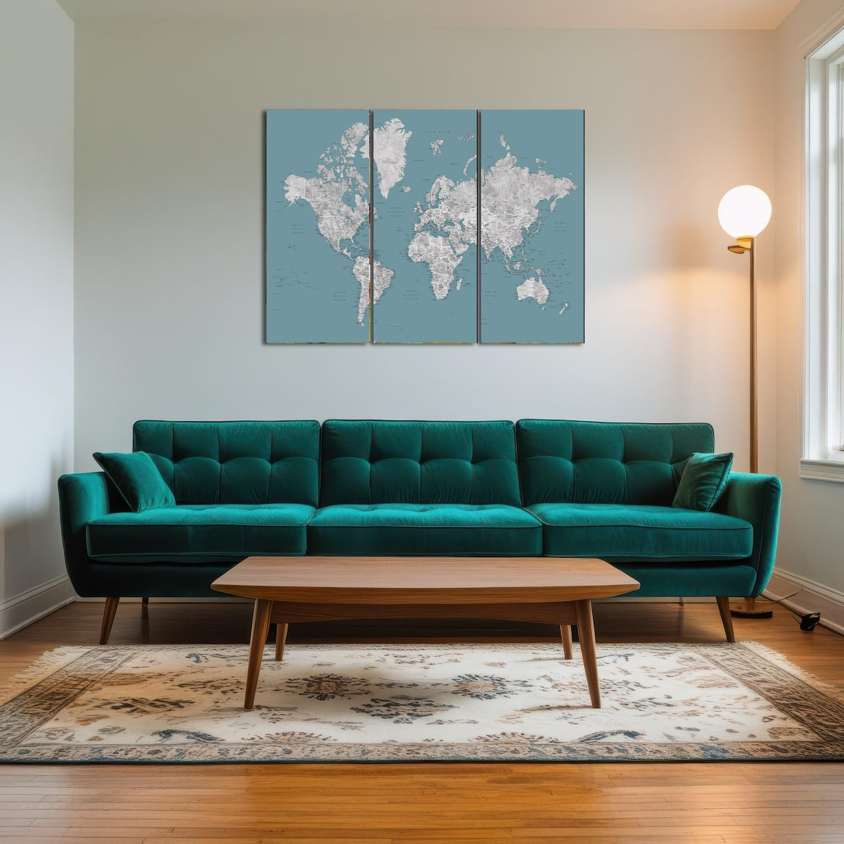 AUTO-MOCKUP ROOM | World Map 15