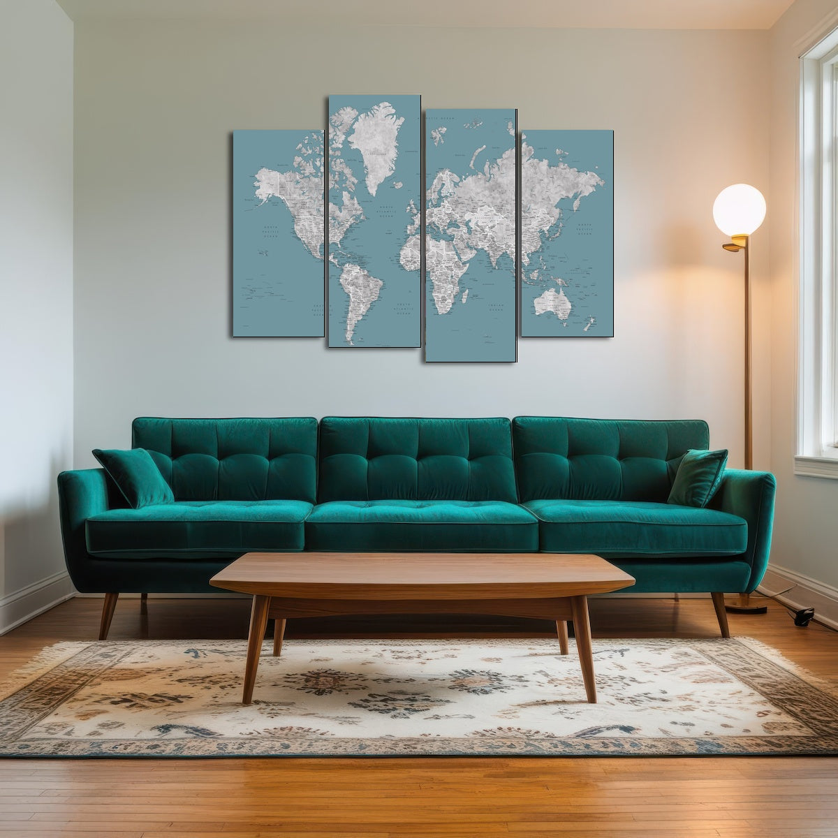 AUTO-MOCKUP ROOM | World Map 15