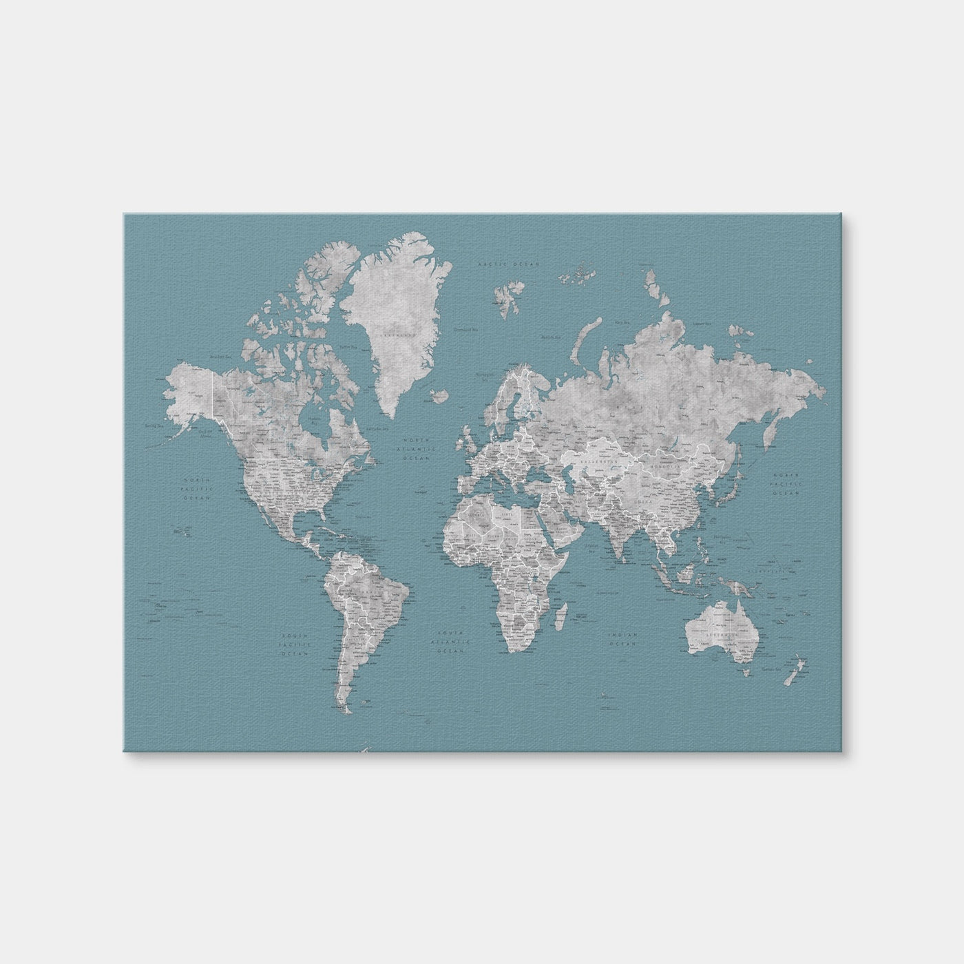 AUTO-MOCKUP WHITE | World Map 15 | 1 Piece | Gallery Wrap | group=4x3