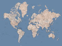 World Map 20 Wall Art