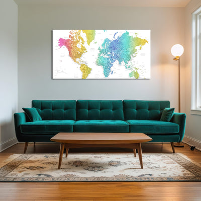 AUTO-MOCKUP ROOM | World Map 25