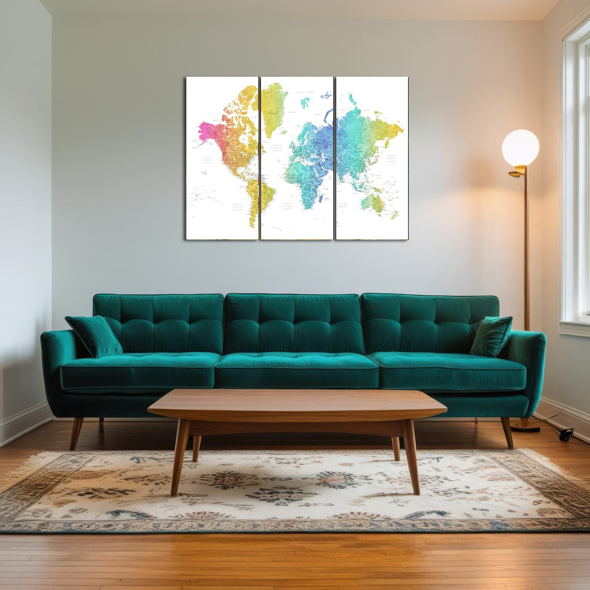 AUTO-MOCKUP ROOM | World Map 25