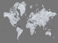 World Map 26 Wall Art