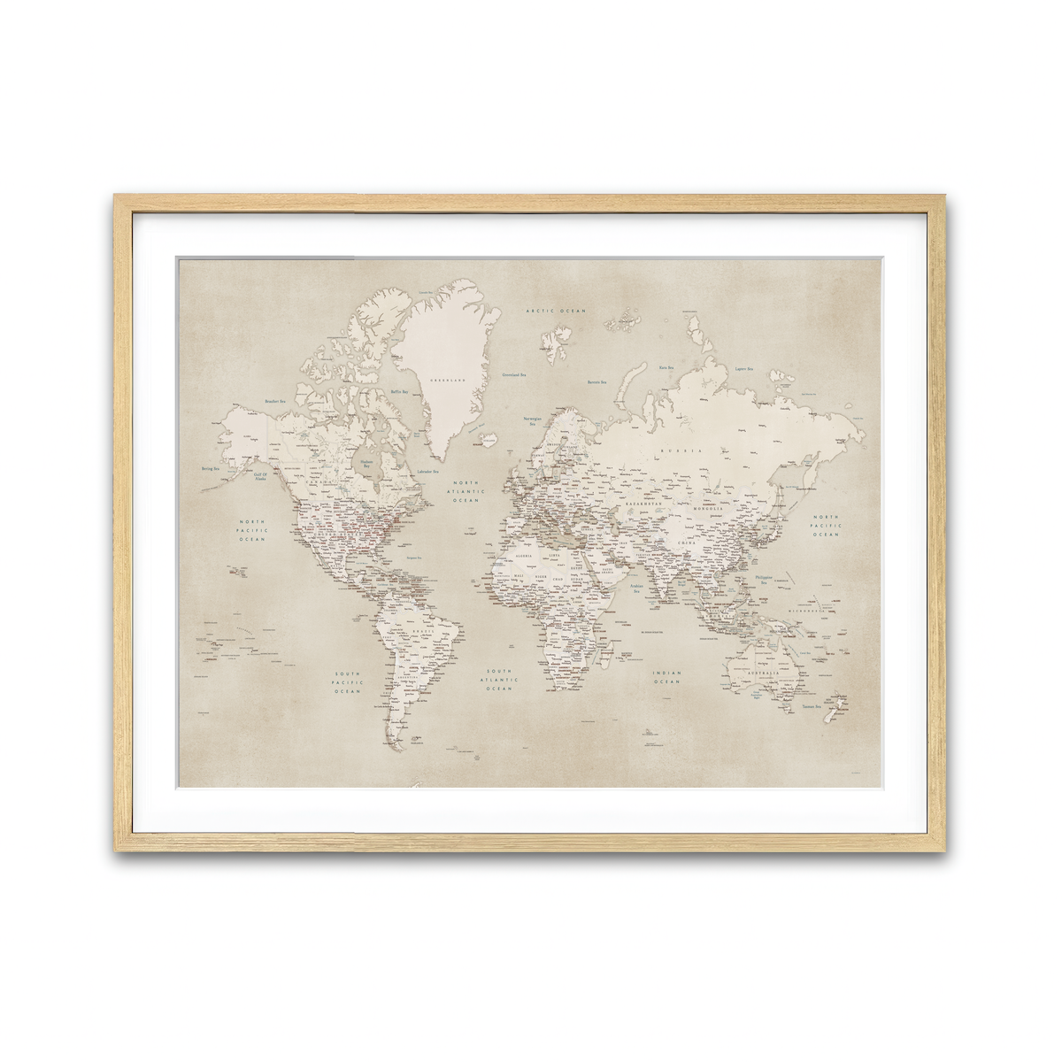 Framed Print 4x3 Natural